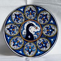 Piatto maiolica faentina – Ceramica Gatti