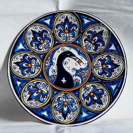 Piatto maiolica faentina – Ceramica Gatti