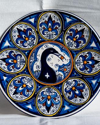 Piatto maiolica faentina – Ceramica Gatti