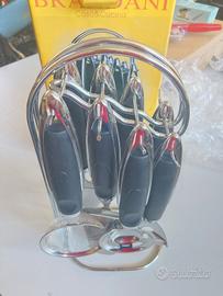 8 accessori da cucina con supporto brandani nuovo
