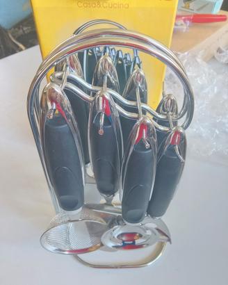8 accessori da cucina con supporto brandani nuovo