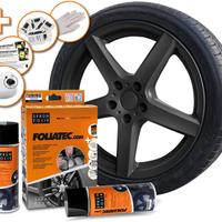 Foliatec 2060 Pellicola Spray Nero Opaco 2x400ml