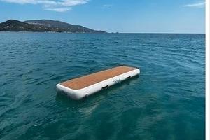 Passerella gonfiabile galleggiante t-wave