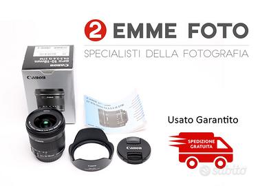 CANON 10-18/4,5-5,6 IS EFS - USATO GARANTITO