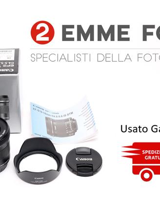 CANON 10-18/4,5-5,6 IS EFS - USATO GARANTITO