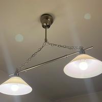 Lampadario in acciaio