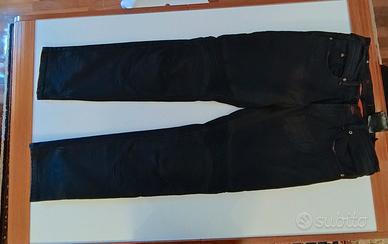 Pantaloni moto Track Nero Jeans Alike tg. 33/48