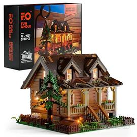 funwhole wood ca in fh9001 accogliente  cabina inv