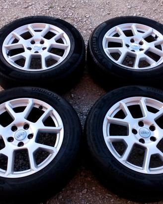 cerchi e gomme nuove 17 originali jeep 