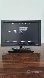 Monitor/TV Led QBell Qxt 19KD 18.5" con decoder