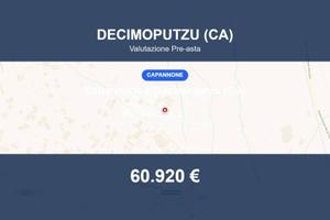 Immobile in asta di 1821 m² a Decimoputzu