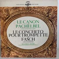 Disco in vinile Le Canon de Pachelbel e Le Concert