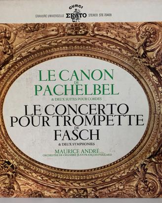 Disco in vinile Le Canon de Pachelbel e Le Concert