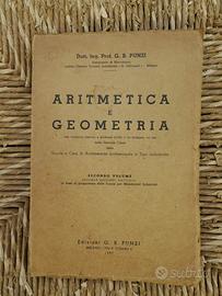 Volume GEOMETRIA anno 1957