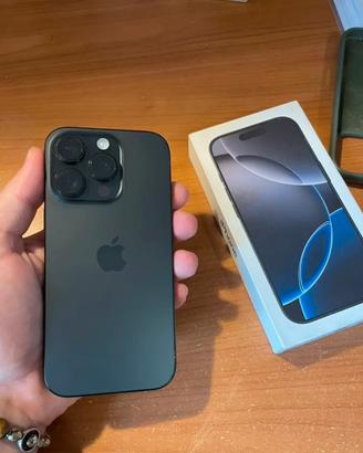 iPhone 16 pro 256GB Titanio Nero
