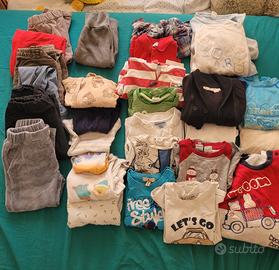 lotto vestiti bambino autunno/inverno