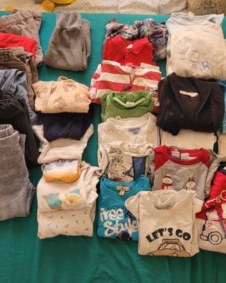 lotto vestiti bambino autunno/inverno