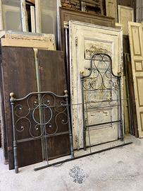 Antico letto in ferro battuto epoca ‘800
