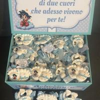 Bomboniere nascita battesimo compleanno ecc