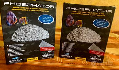 Resine additivi filtri acquari