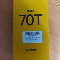 Smartphone Realme note 70T nero