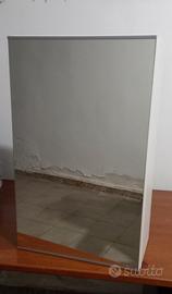 specchio con mensole bagno