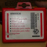 Set bulloni antifurto alfa 147 / GTA