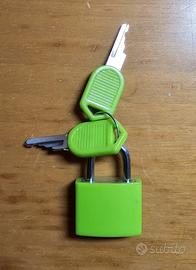 Mini Lucchetto colorato in metallo