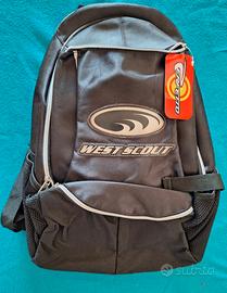 Zaino West Scout  nero unisex- nuovo