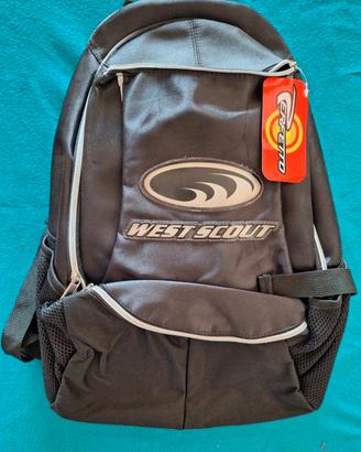 Zaino West Scout  nero unisex- nuovo