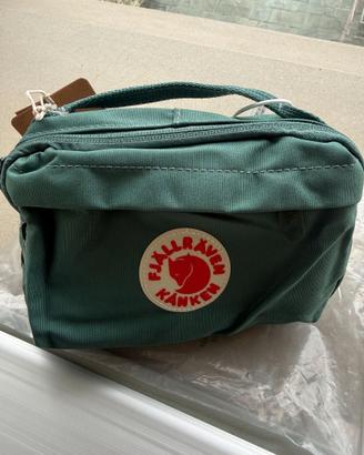 Marsupio nuovo Fjallraven Kanken frost green
