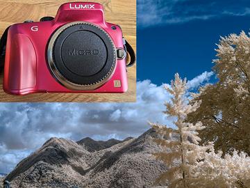 Panasonic LUMIX G3 convertita FULL SPECTRUM / IR