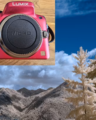 Panasonic LUMIX G3 convertita FULL SPECTRUM / IR