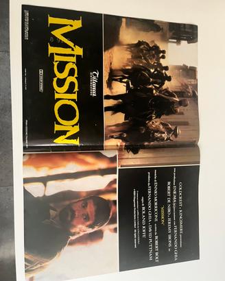 Locandina Mission 1986 63x43