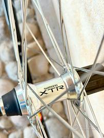 Ruote 26 XTR M910 FIR W400 MTB + sganci xtr