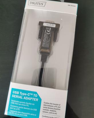 USB-C port Type C 2.0 to serial Converter