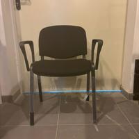 Sedie in stoffa oer ufficio