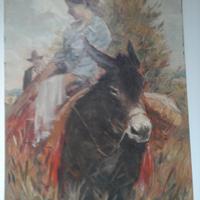 Dipinto a olio di Ciucci Giovanni da Livorno