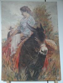 Dipinto a olio di Ciucci Giovanni da Livorno