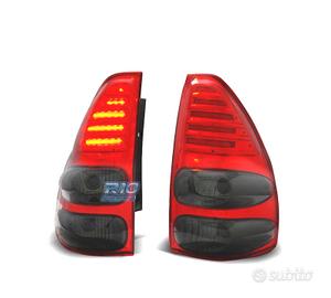FANALI PER TOYOTA LAND CRUISER FJ120 03-08 LED ROS