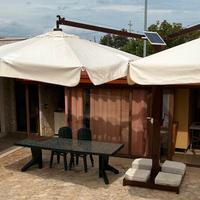 2 ombrelloni giardino