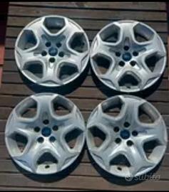 Cerchi acciaio Ford Focus e Copricerchi originali 