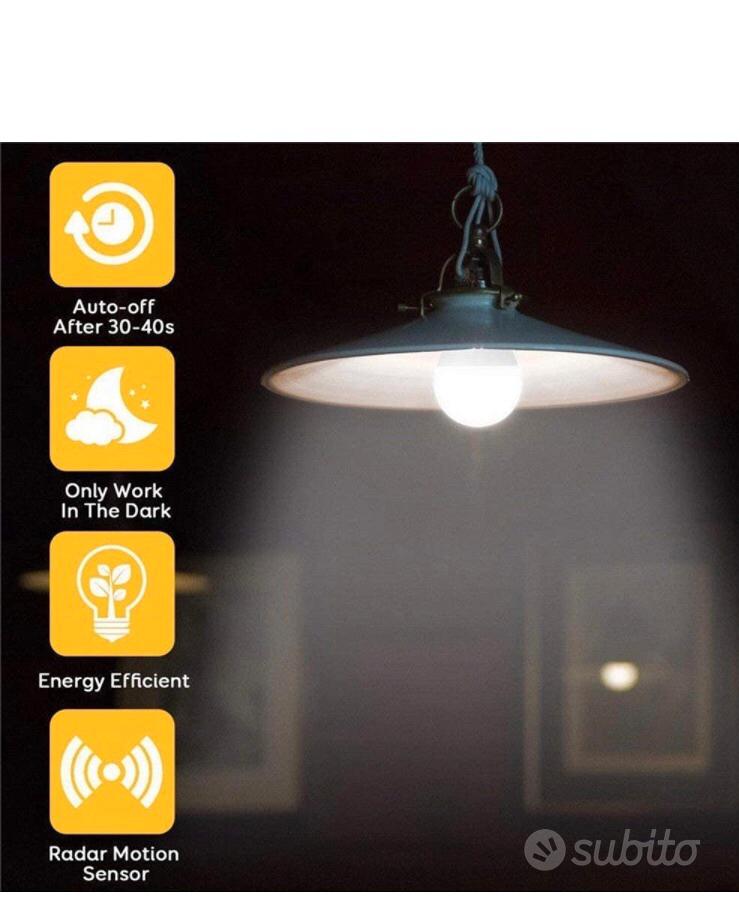 Lampadina con sensore di movimento - Mobili usati 