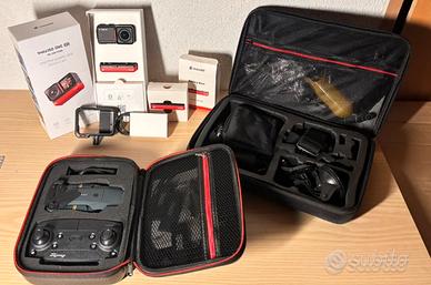 Insta360 ONE RS 4k + suo kit + drone