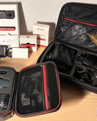 Insta360 ONE RS 4k + suo kit + drone
