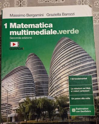 Matematica Multimediale Verde 1 ISBN 9788808757173