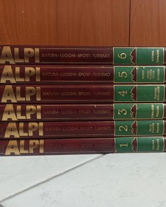 Enciclopedie "Conoscere le ALPI" De Agostini