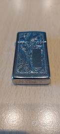 accendino zippo decorato