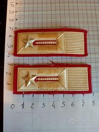 Coppia alamari carabinieri anni 80