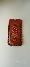 Custodia occhiali cuoio handmade Bulgaria
